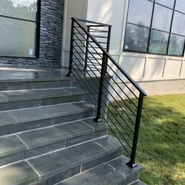 METAL RAILING STEPS