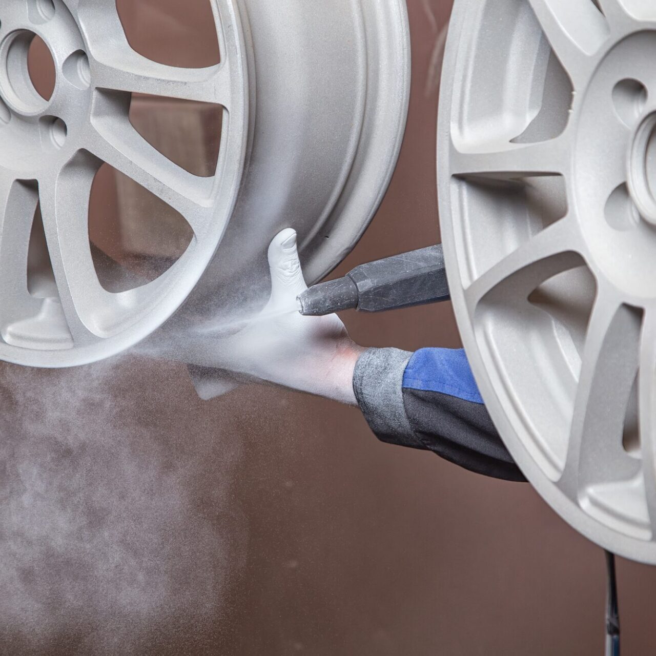 powder coating metal